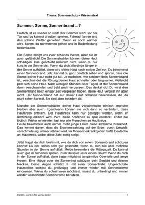 tl_files/upload/Care-Line Shop/Kostenloses/Grundschule/Bildvorschau/Sommer - Sonne - Sonnenbrand.jpg